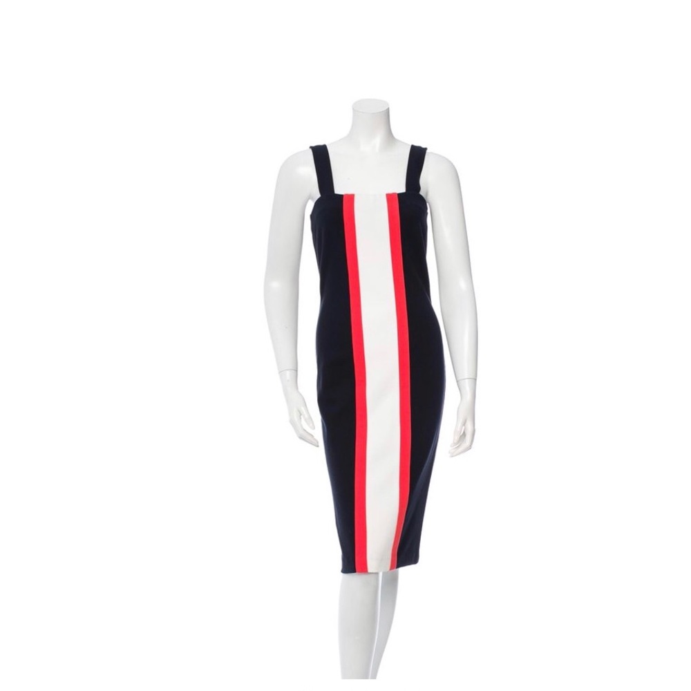 Diane Von Furstenberg Porta Colorblock Dress 10